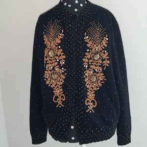 Beaded Vintage sweater